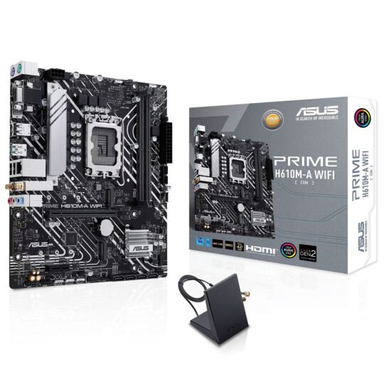 ASUS PRIME H610M-A WIFI 9 ASUS PRIME H610M-A WIFI