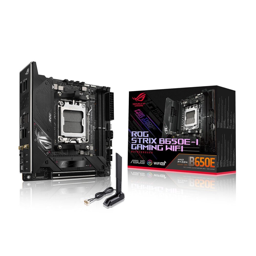 ASUS ROG STRIX B650E-I GAMING WIFI 1 ASUS ROG STRIX B650E-I GAMING WIFI