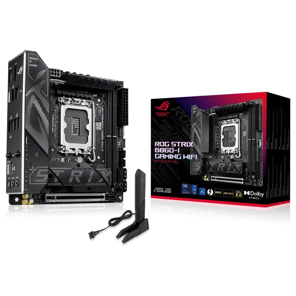ASUS ROG STRIX B860-I GAMING WIFI 1 ASUS ROG STRIX B860-I GAMING WIFI