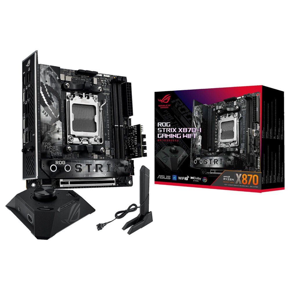 ASUS ROG STRIX X870-I GAMING WIFI 1 ASUS ROG STRIX X870-I GAMING WIFI