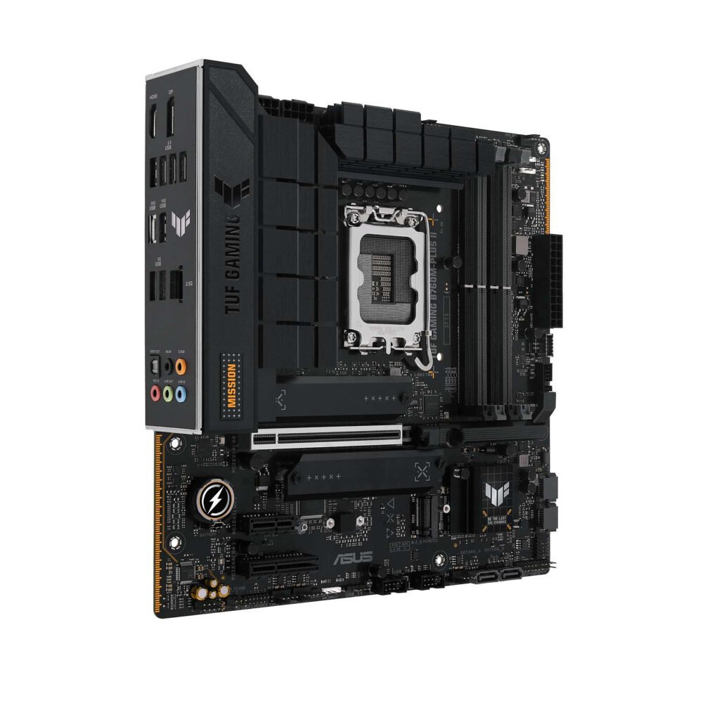 ASUS TUF GAMING B760M-PLUS II 1 ASUS TUF GAMING B760M-PLUS II