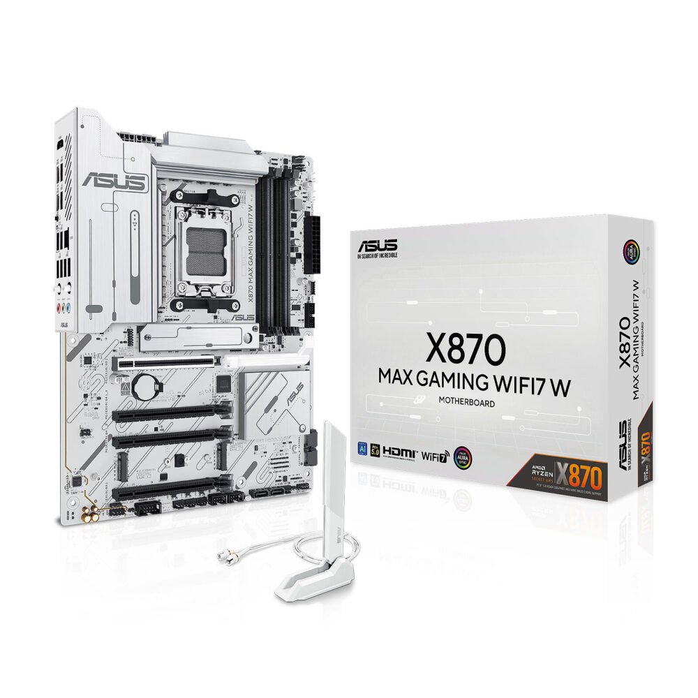 ASUS X870 MAX GAMING WIFI7 W 1 ASUS X870 MAX GAMING WIFI7 W