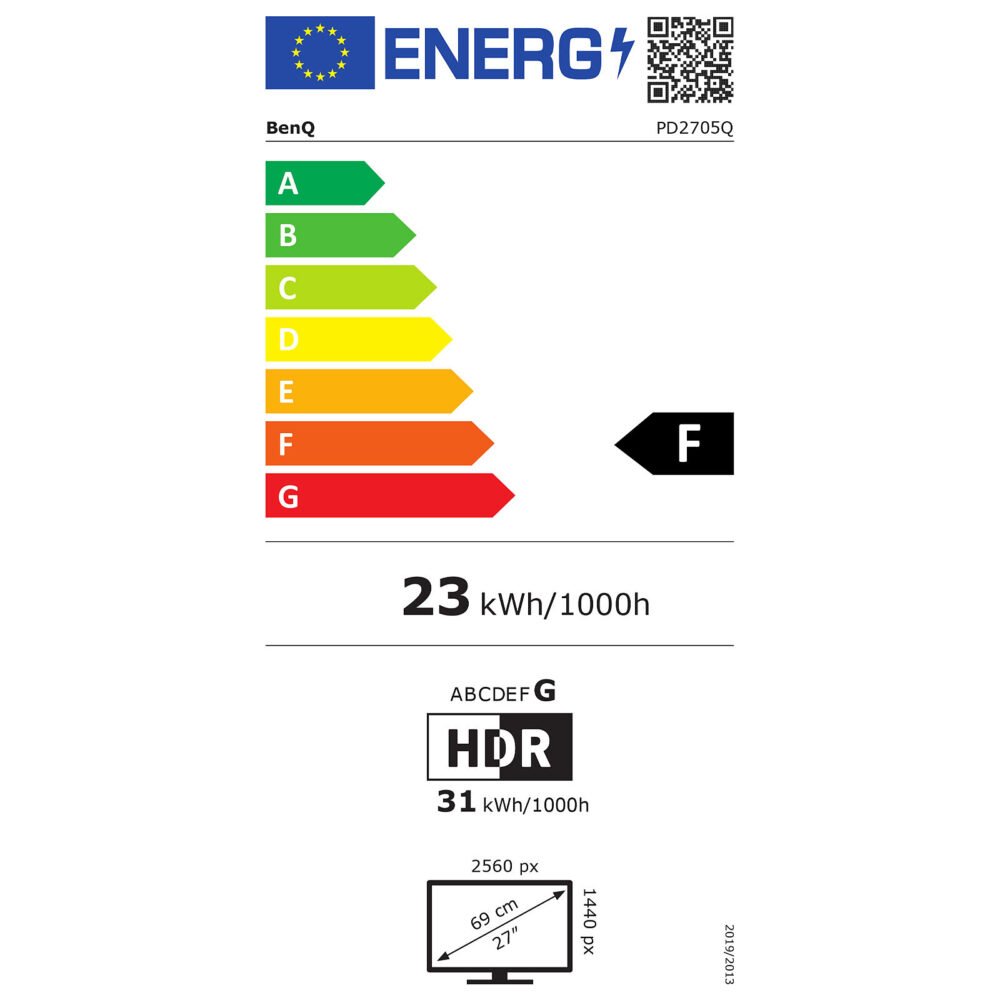 BenQ 27" LED - PD2705Q