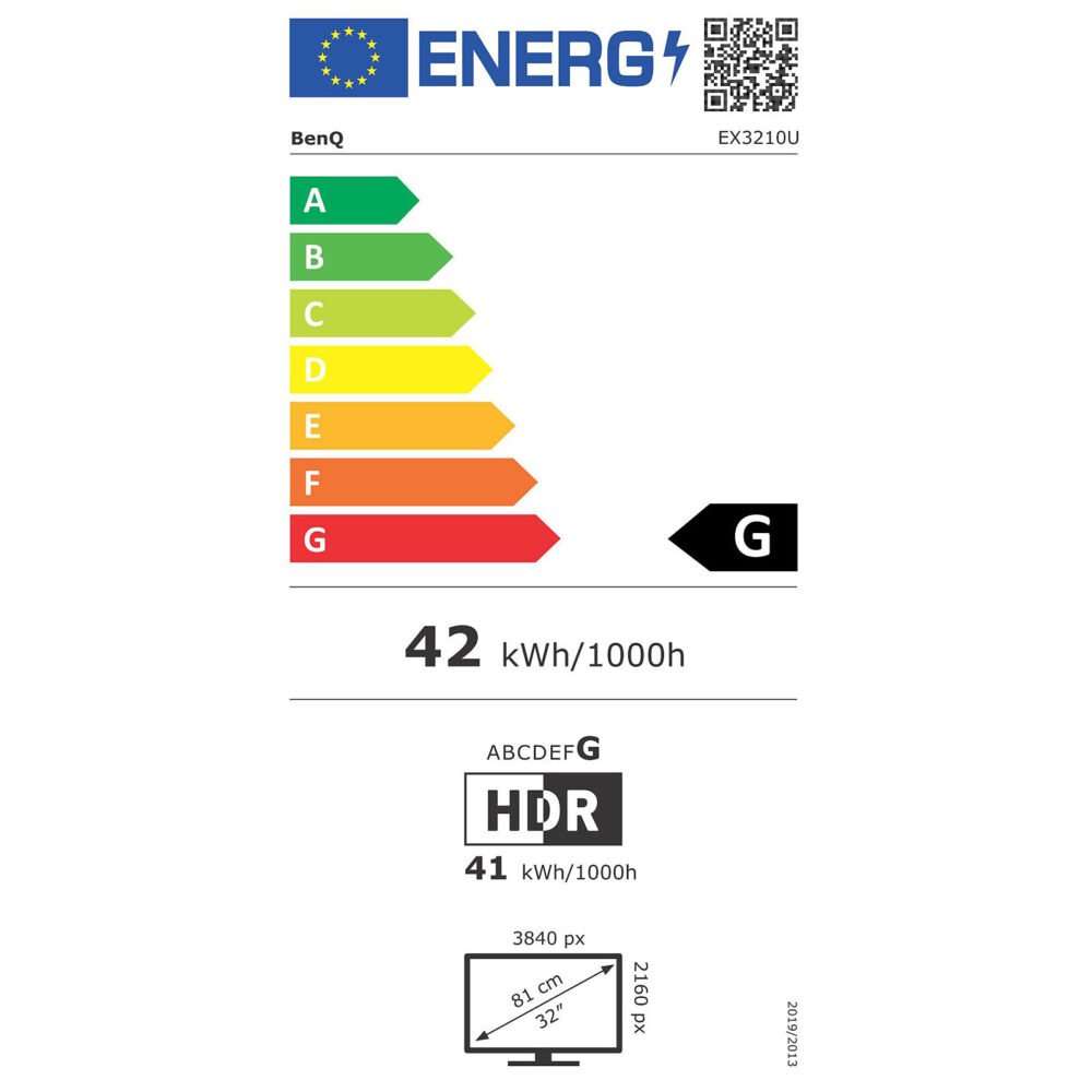 BenQ 32" LED - MOBIUZ EX3210U