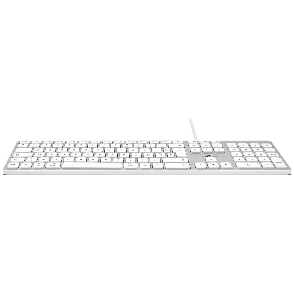 Bluestork Wired Keyboard for Mac (Blanc)