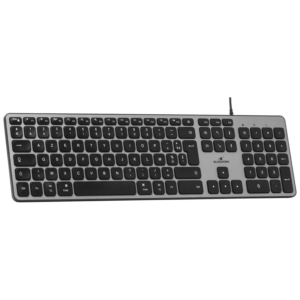 Bluestork Wired Keyboard for Mac (Noir)
