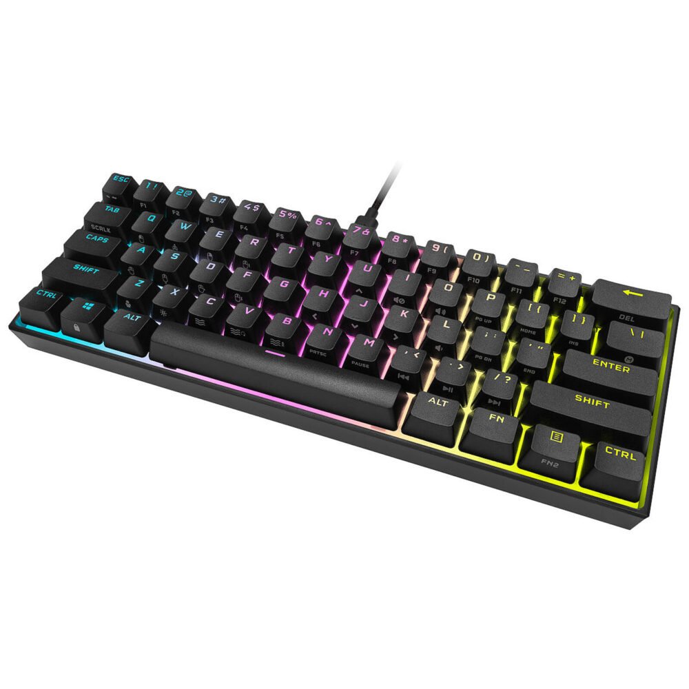 Corsair Gaming K65 Mini RGB Noir (Cherry MX Red)