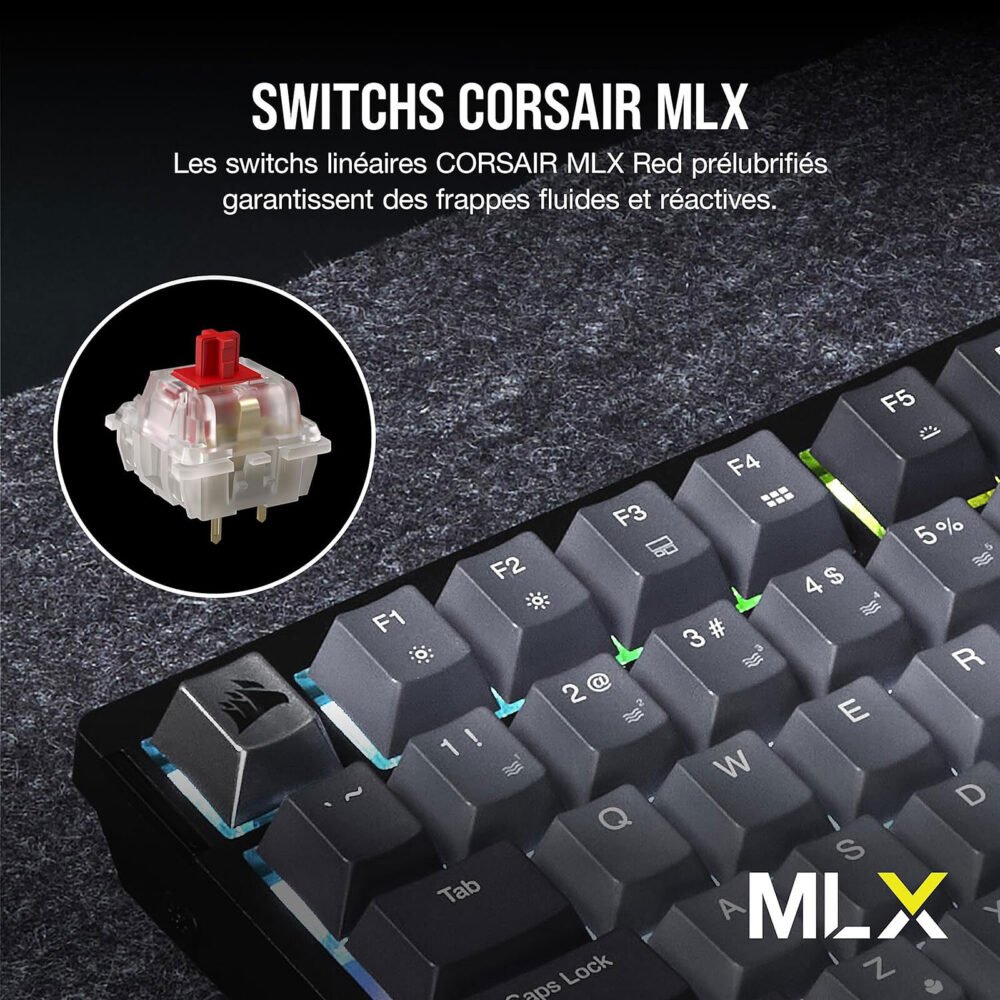 Corsair Gaming K65 Plus Wireless (MLX Red)