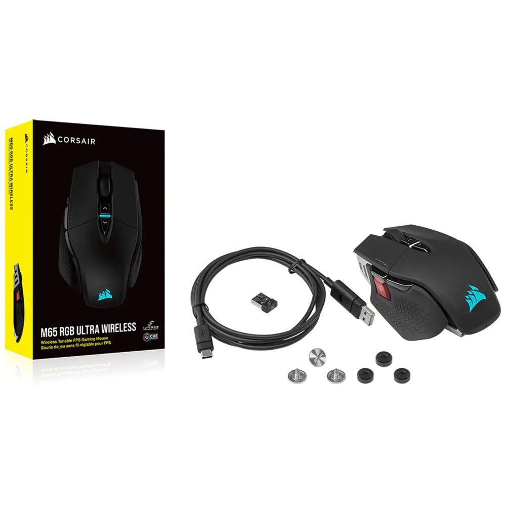 Corsair Gaming M65 RGB Ultra Wireless (Noir)