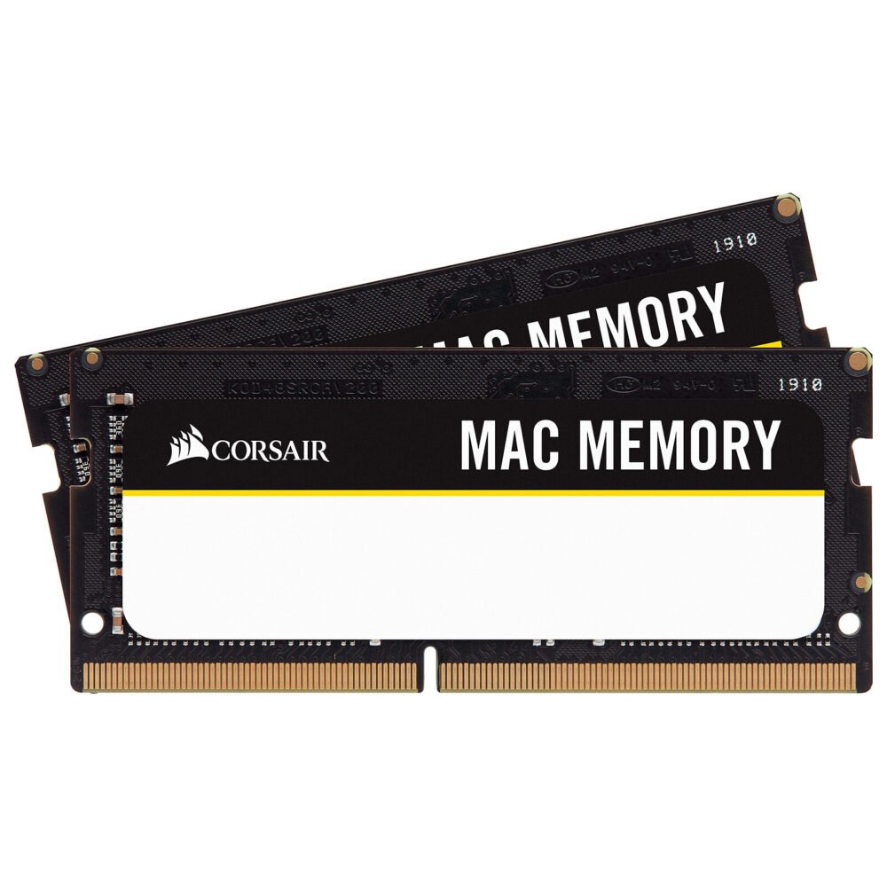 Corsair Mac Memory SO-DIMM 16 Go (2x 8 Go) DDR4 2666 MHz CL18 1 Corsair Mac Memory SO-DIMM 16 Go (2x 8 Go) DDR4 2666 MHz CL18