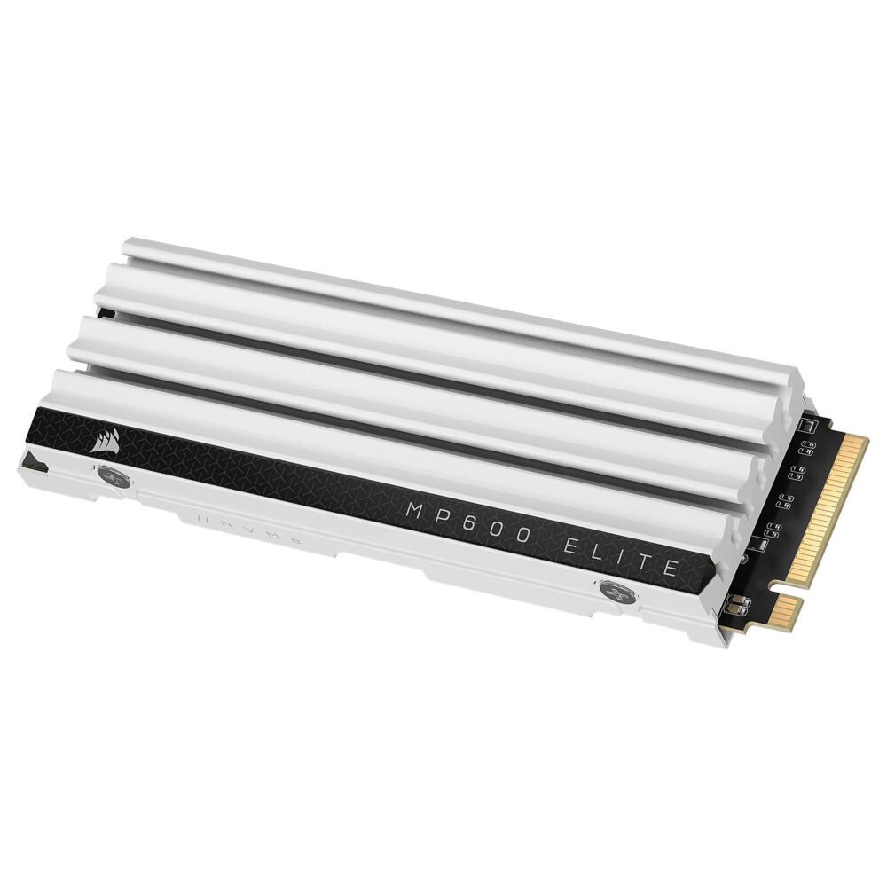 Corsair MP600 ELITE 4 To Avec dissipateur (Blanc) 1 Corsair MP600 ELITE 4 To Avec dissipateur (Blanc)