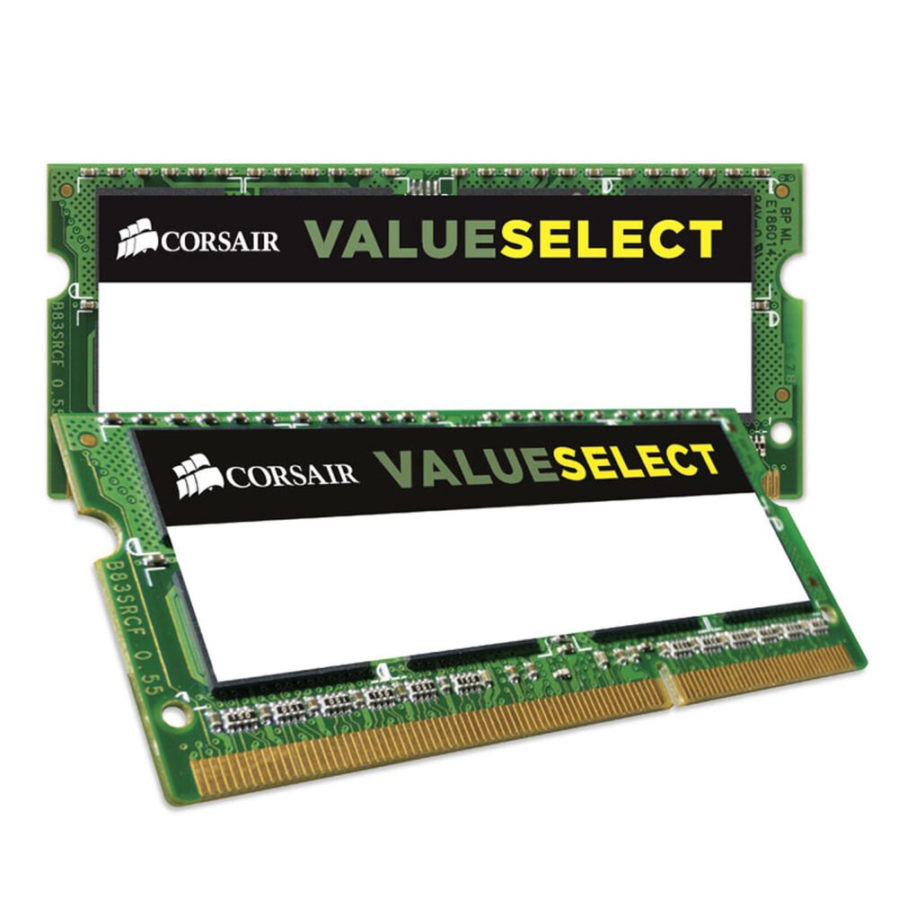 Corsair Value Select SO-DIMM 16 Go (2 x 8 Go) DDR3L 1600 MHz CL11 1 Corsair Value Select SO-DIMM 16 Go (2 x 8 Go) DDR3L 1600 MHz CL11
