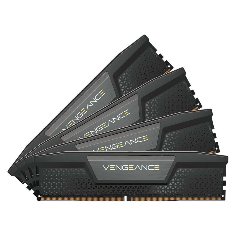 Corsair Vengeance DDR5 192 Go (4 x 48 Go) 5200 MHz CL38 - Noir 1 Corsair Vengeance DDR5 192 Go (4 x 48 Go) 5200 MHz CL38 - Noir