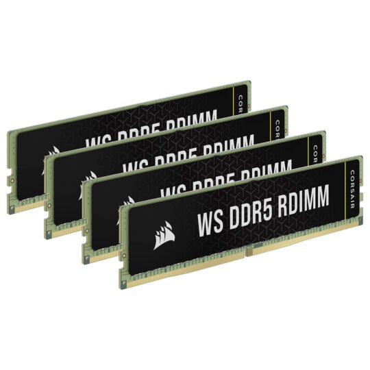 Corsair WS DDR5 RDIMM 128 Go (4 x 32 Go) 5600 MHz CL40 8 Corsair WS DDR5 RDIMM 128 Go (4 x 32 Go) 5600 MHz CL40