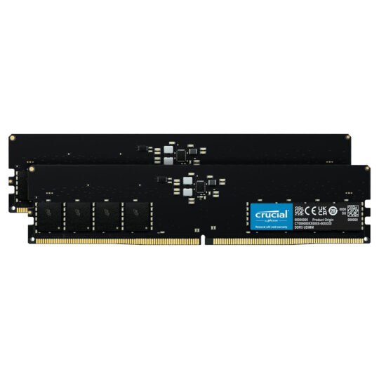 Crucial DDR5 64 Go (2 x 32 Go) 4800 MHz CL40 4 Crucial DDR5 64 Go (2 x 32 Go) 4800 MHz CL40