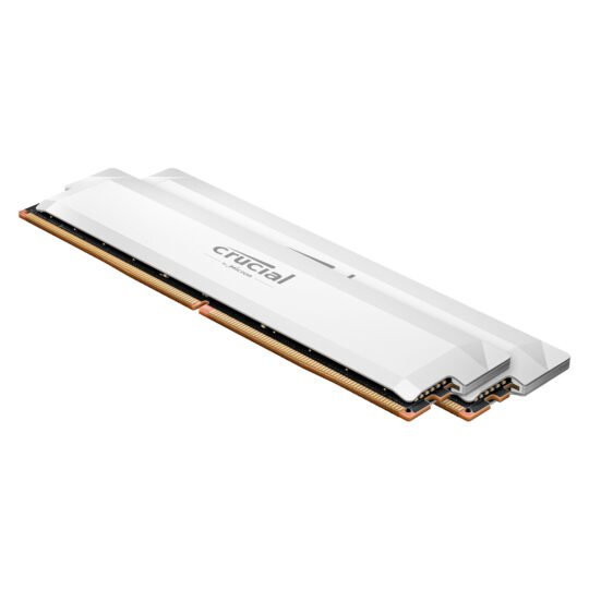 Crucial Pro DDR5 Overclocking 32 Go (2 x 16 Go) 6000 MHz CL36 Blanc 6 Crucial Pro DDR5 Overclocking 32 Go (2 x 16 Go) 6000 MHz CL36 Blanc