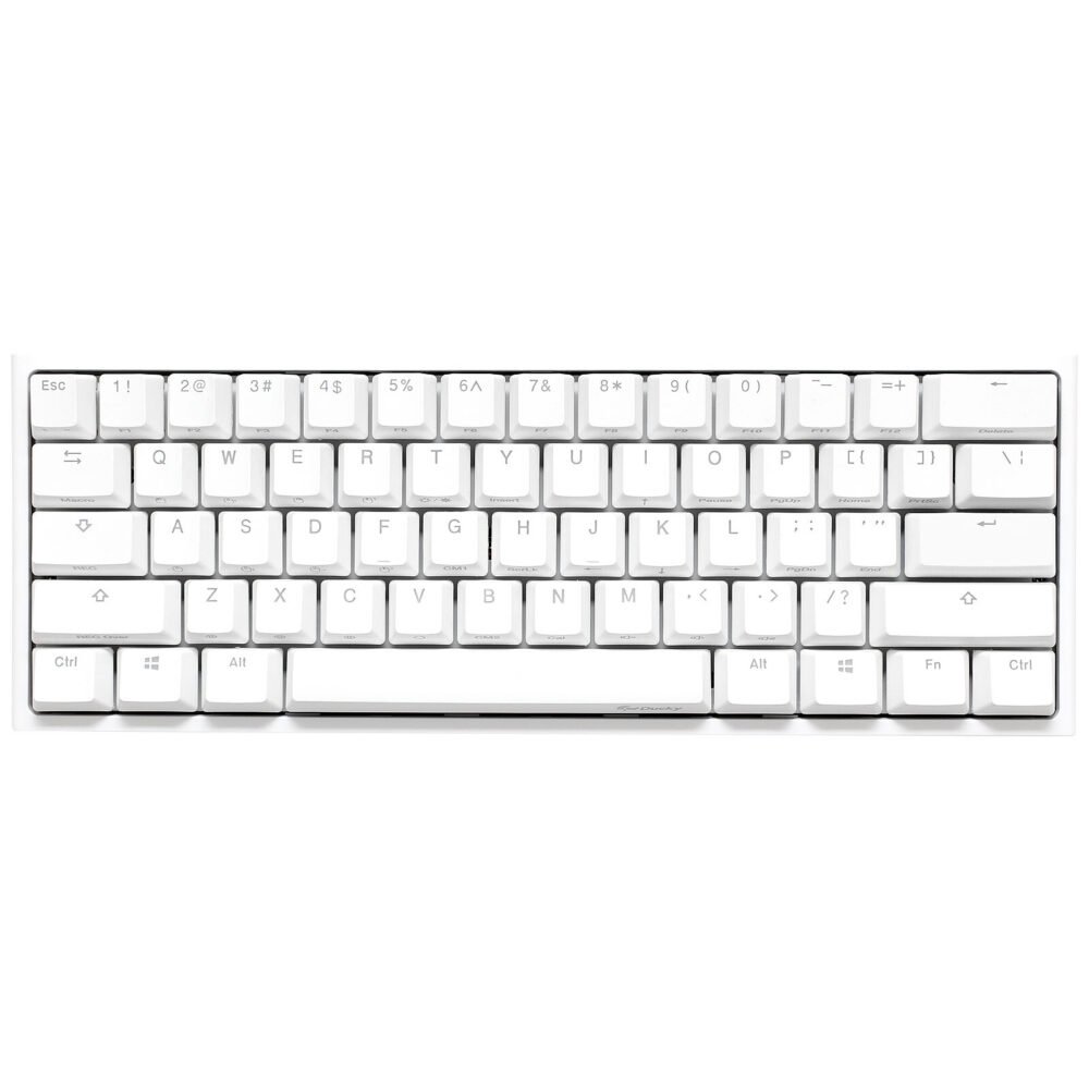 Ducky Channel One 2 Mini RGB Blanc (Cherry MX RGB Brown)