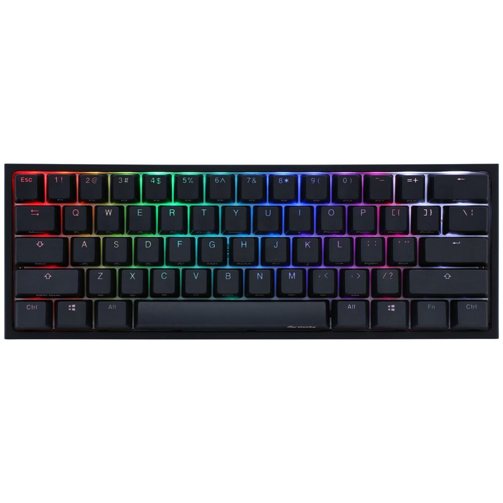 Ducky Channel One 2 Mini RGB Noir (Cherry MX RGB Silent Red) 1 Ducky Channel One 2 Mini RGB Noir (Cherry MX RGB Silent Red)