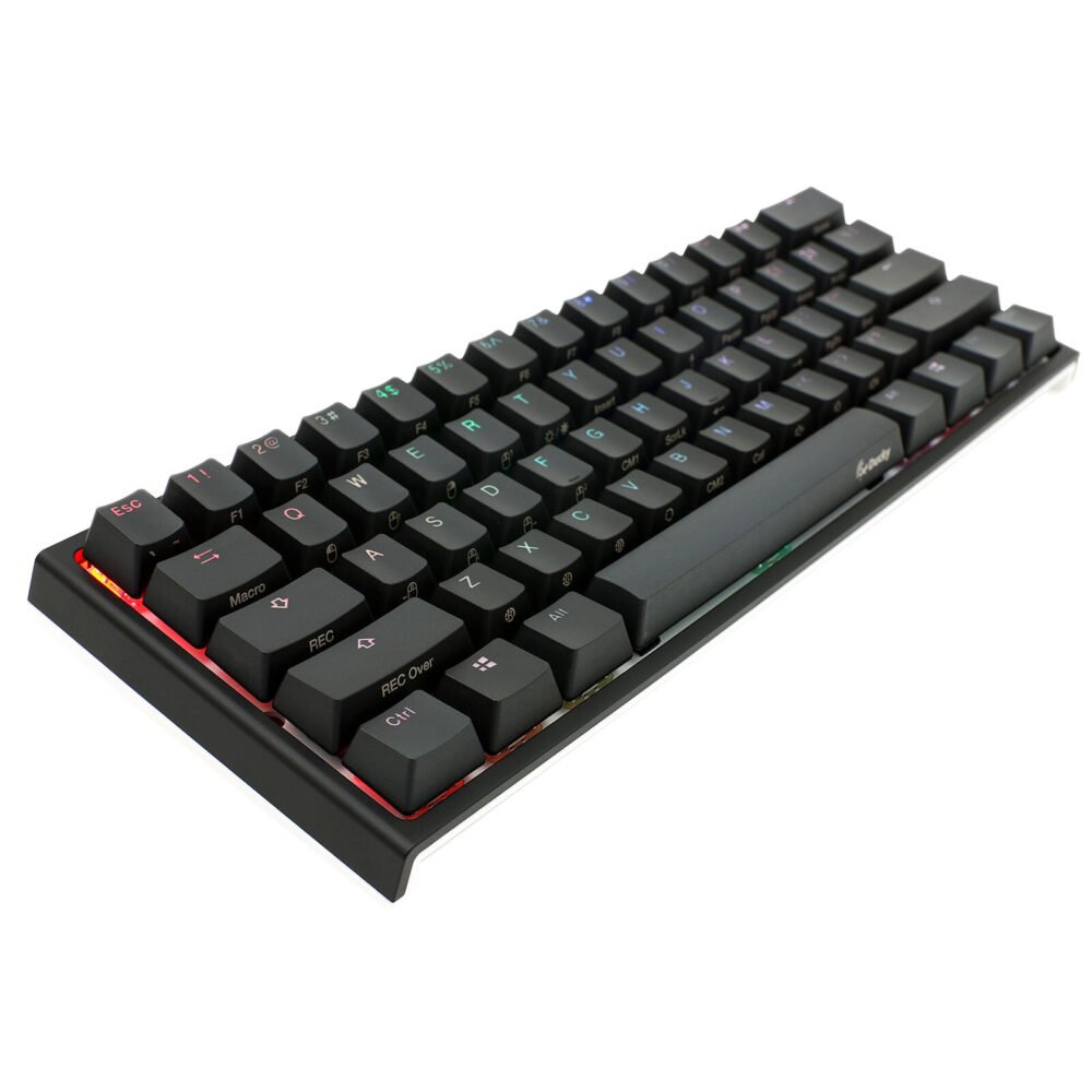 Ducky Channel One 2 Mini RGB Noir (Cherry MX RGB Silent Red)
