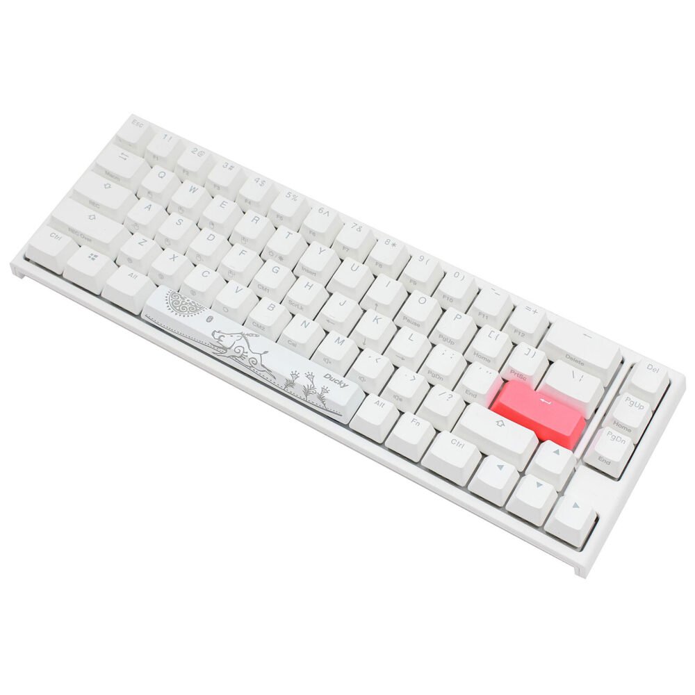 Ducky Channel One 2 SF RGB Blanc (Cherry MX RGB Black)