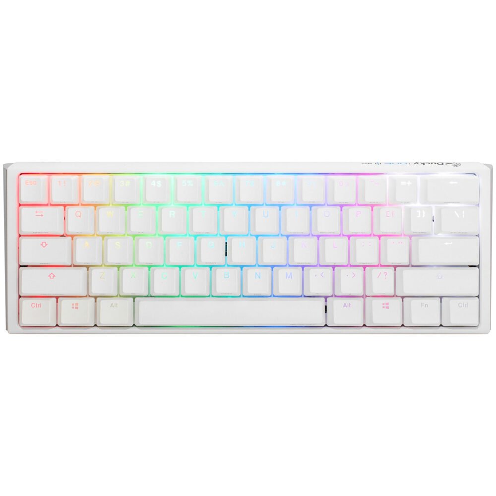 Ducky Channel One 3 Mini White (Cherry MX Clear) 1 Ducky Channel One 3 Mini White (Cherry MX Clear)