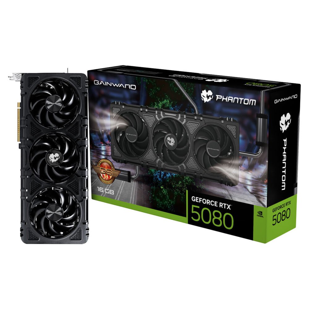 Gainward GeForce RTX 5080 Phantom GS 1 Gainward GeForce RTX 5080 Phantom GS