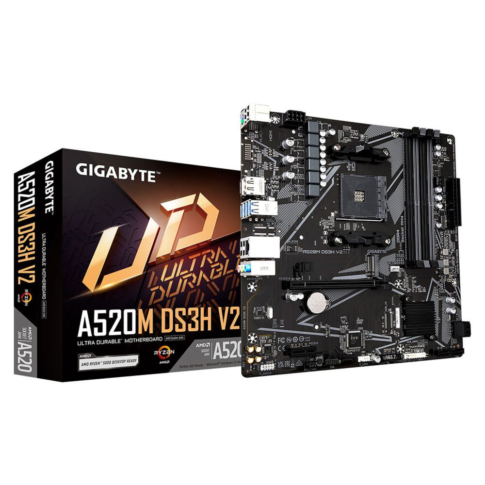 Gigabyte A520M DS3H V2 1 Gigabyte A520M DS3H V2