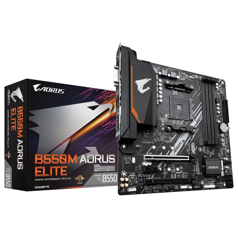 Gigabyte B550M AORUS ELITE 1 Gigabyte B550M AORUS ELITE
