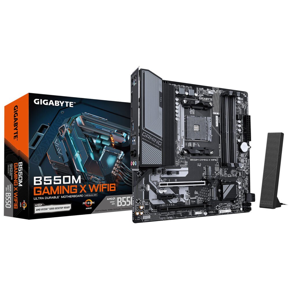 Gigabyte B550M GAMING X WIFI6 1 Gigabyte B550M GAMING X WIFI6
