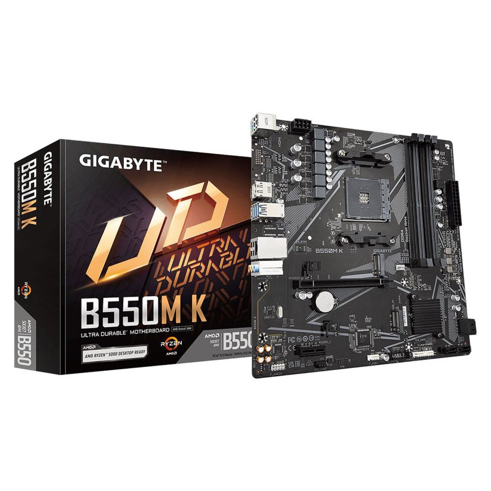 Gigabyte B550M K 1 Gigabyte B550M K