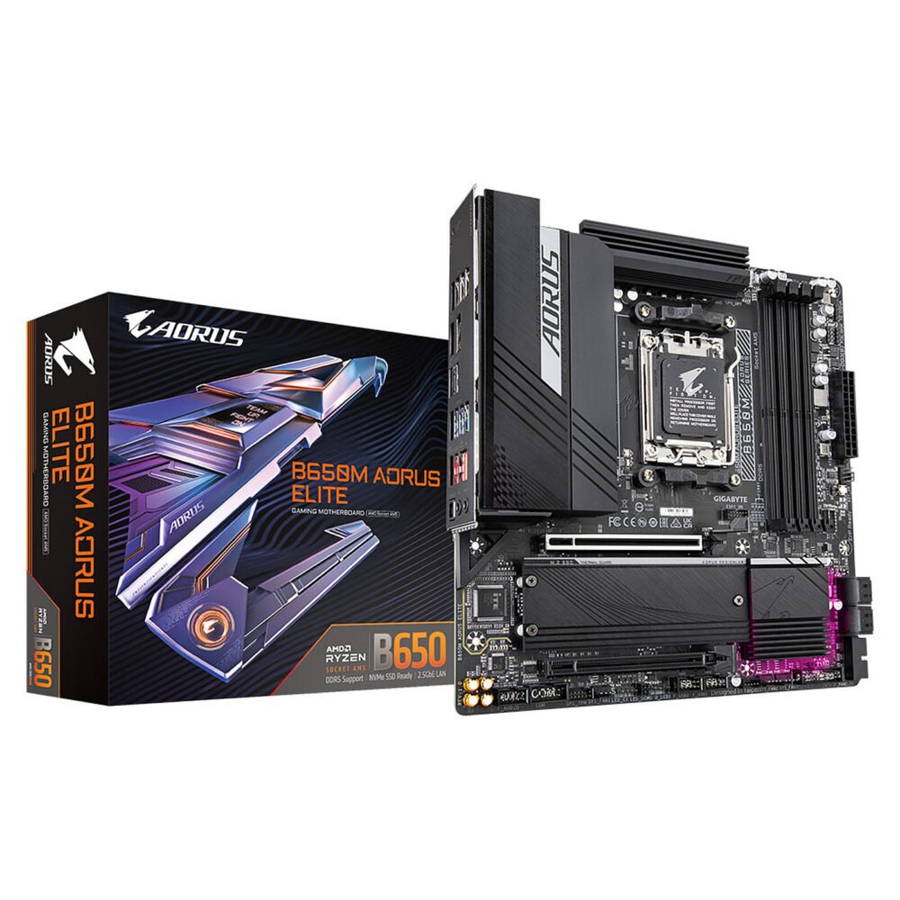 Gigabyte B650M AORUS ELITE 1 Gigabyte B650M AORUS ELITE