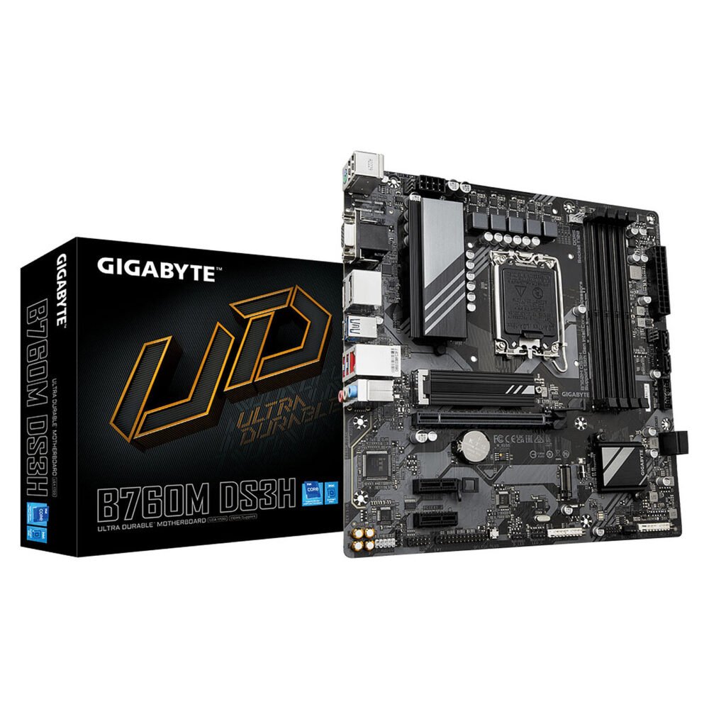 Gigabyte B760M DS3H 1 Gigabyte B760M DS3H
