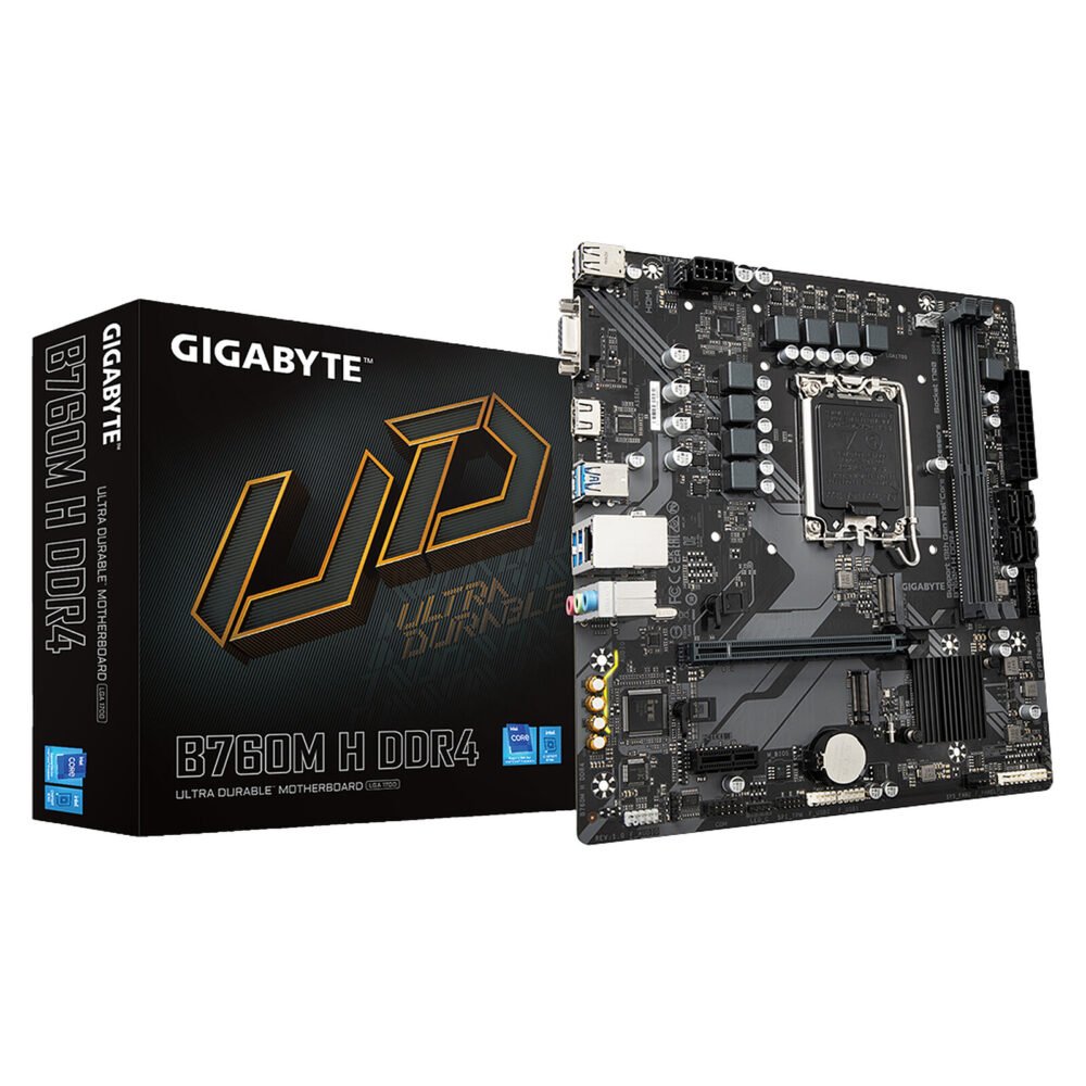 Gigabyte B760M H DDR4 1 Gigabyte B760M H DDR4