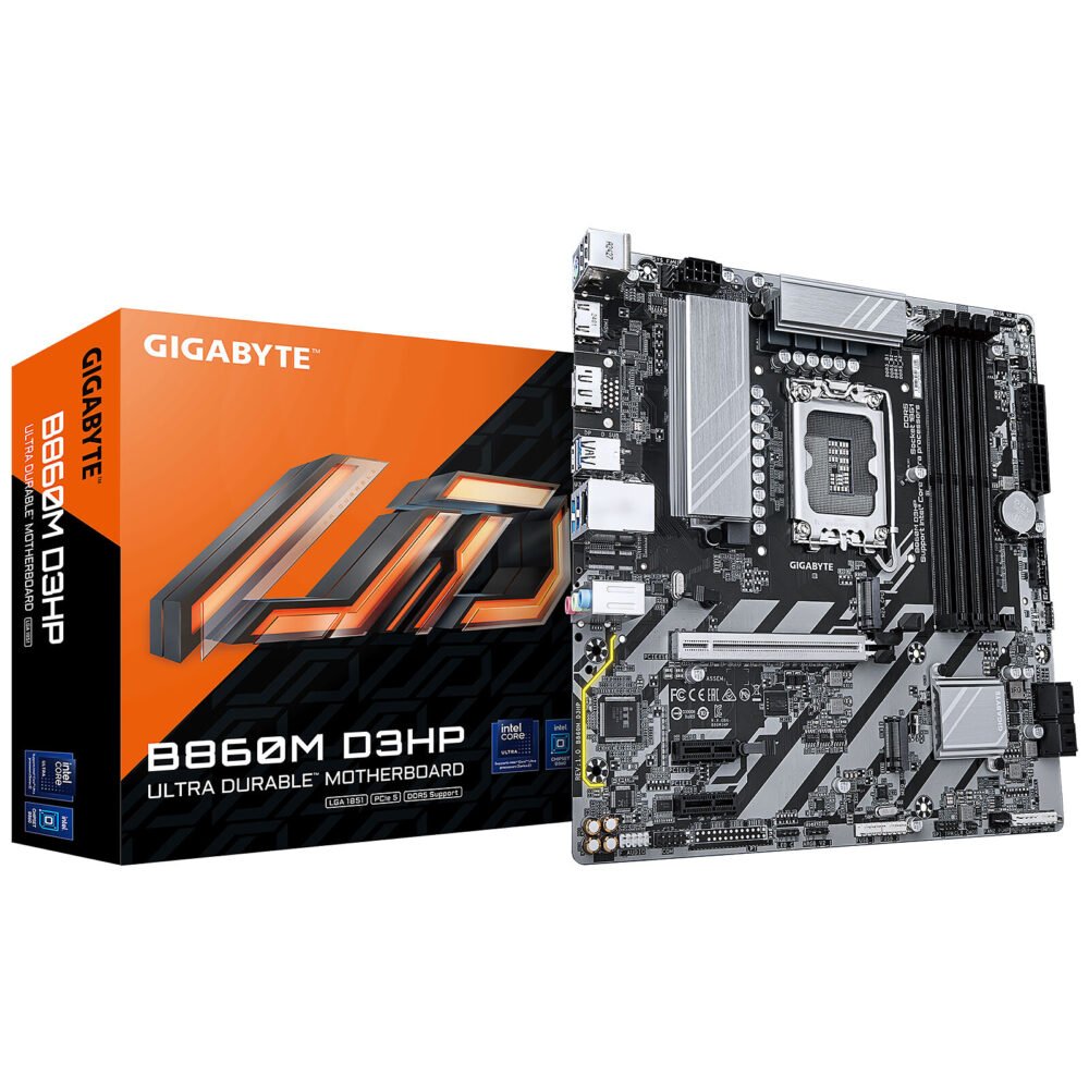 Gigabyte B860M D3HP 1 Gigabyte B860M D3HP