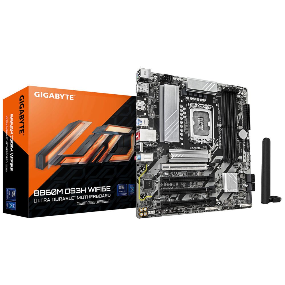 Gigabyte B860M DS3H WIFI6E 1 Gigabyte B860M DS3H WIFI6E
