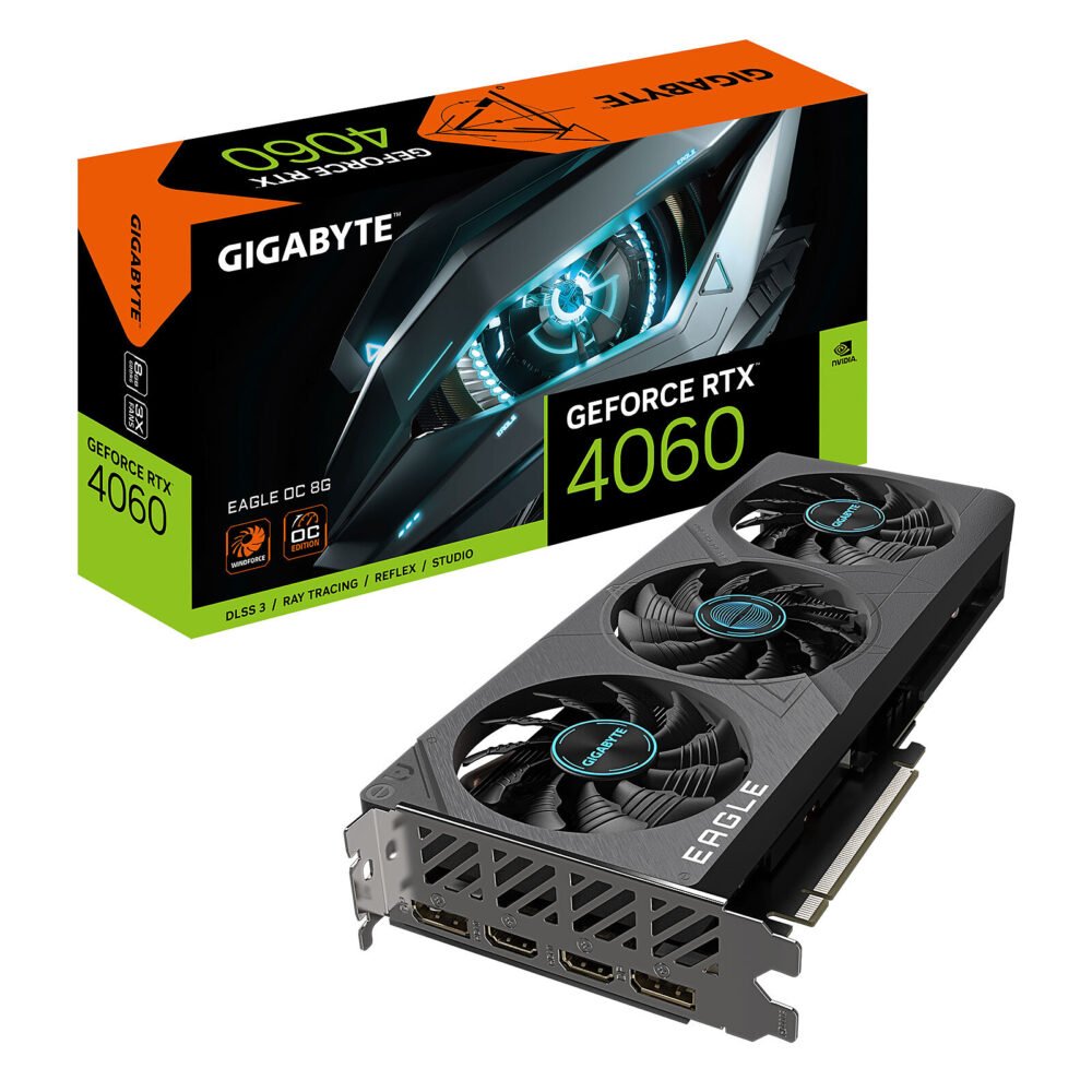Gigabyte GeForce RTX 4060 EAGLE OC 8G 1 Gigabyte GeForce RTX 4060 EAGLE OC 8G