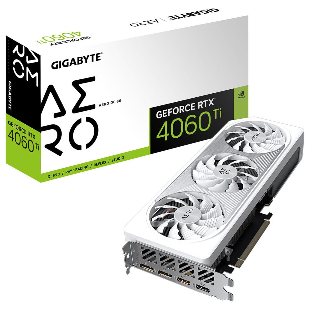 Gigabyte GeForce RTX 4060 Ti AERO OC 8G 1 Gigabyte GeForce RTX 4060 Ti AERO OC 8G