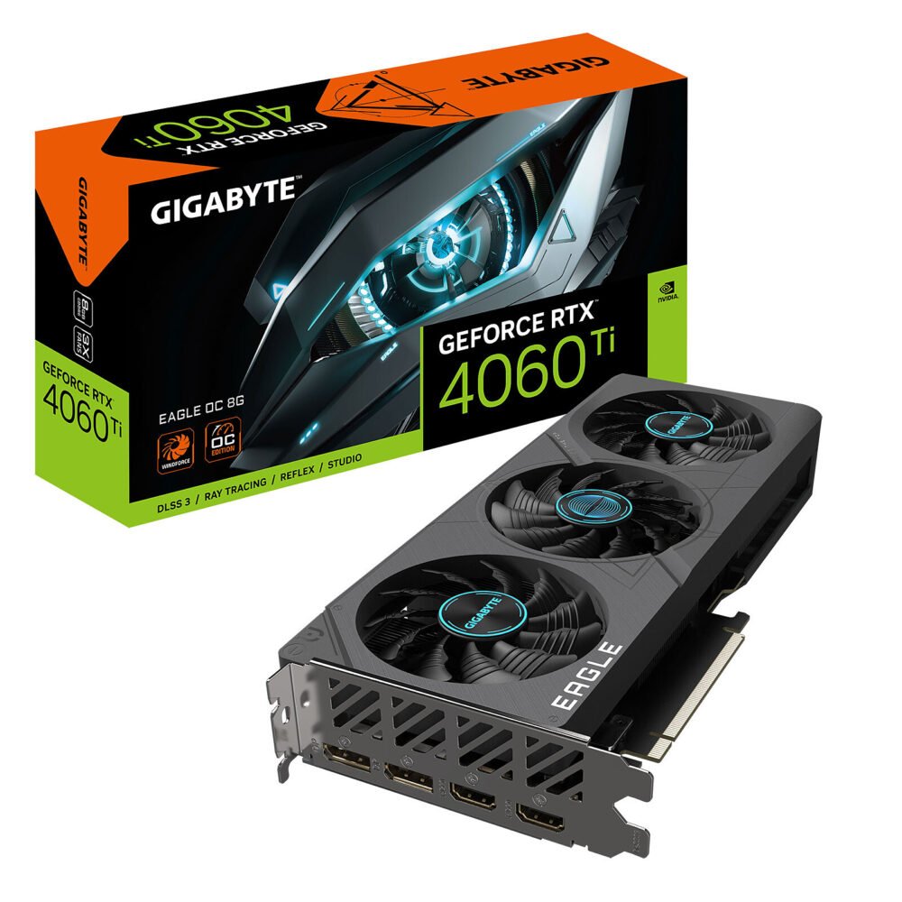 Gigabyte GeForce RTX 4060 Ti EAGLE OC 8G 1 Gigabyte GeForce RTX 4060 Ti EAGLE OC 8G