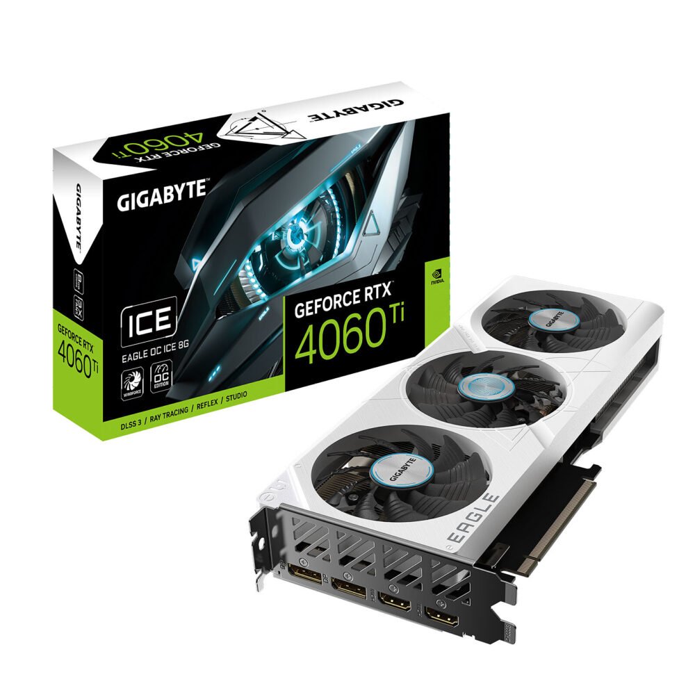 Gigabyte GeForce RTX 4060 Ti EAGLE OC ICE 8G 1 Gigabyte GeForce RTX 4060 Ti EAGLE OC ICE 8G