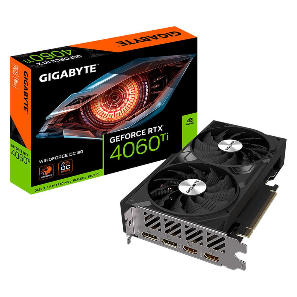 Gigabyte GeForce RTX 4060 Ti WINDFORCE OC 8G 1 Gigabyte GeForce RTX 4060 Ti WINDFORCE OC 8G