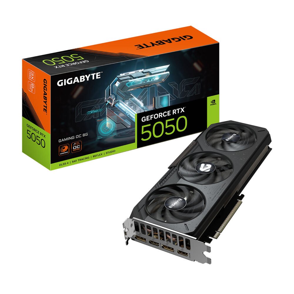 Gigabyte GeForce RTX 5050 GAMING OC 8G 1 Gigabyte GeForce RTX 5050 GAMING OC 8G