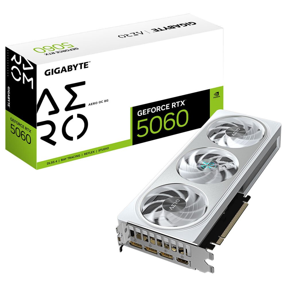 Gigabyte GeForce RTX 5060 AERO OC 8G 1 Gigabyte GeForce RTX 5060 AERO OC 8G