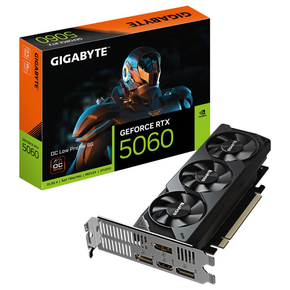 Gigabyte GeForce RTX 5060 OC Low Profile 8G 1 Gigabyte GeForce RTX 5060 OC Low Profile 8G