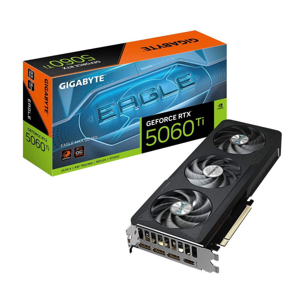 Gigabyte GeForce RTX 5060 Ti EAGLE MAX OC 16G 1 Gigabyte GeForce RTX 5060 Ti EAGLE MAX OC 16G