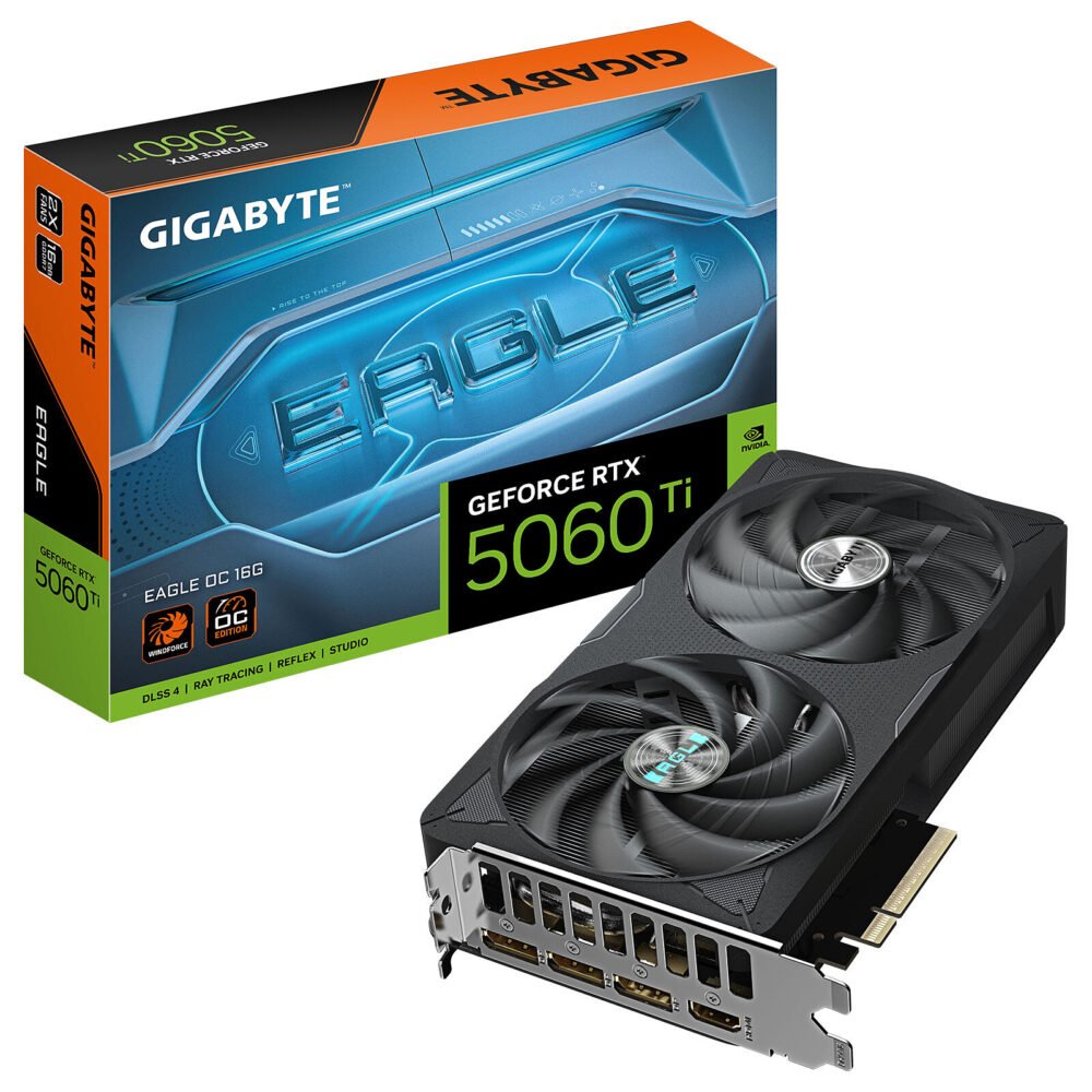 Gigabyte GeForce RTX 5060 Ti EAGLE OC 16G 1 Gigabyte GeForce RTX 5060 Ti EAGLE OC 16G
