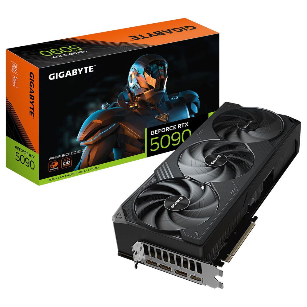 Gigabyte GeForce RTX 5090 WINDFORCE OC 32G 1 Gigabyte GeForce RTX 5090 WINDFORCE OC 32G