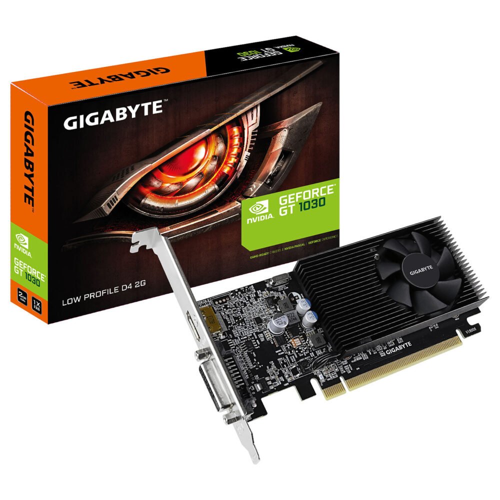 Gigabyte GT 1030 Low Profile D4 2G 1 Gigabyte GT 1030 Low Profile D4 2G