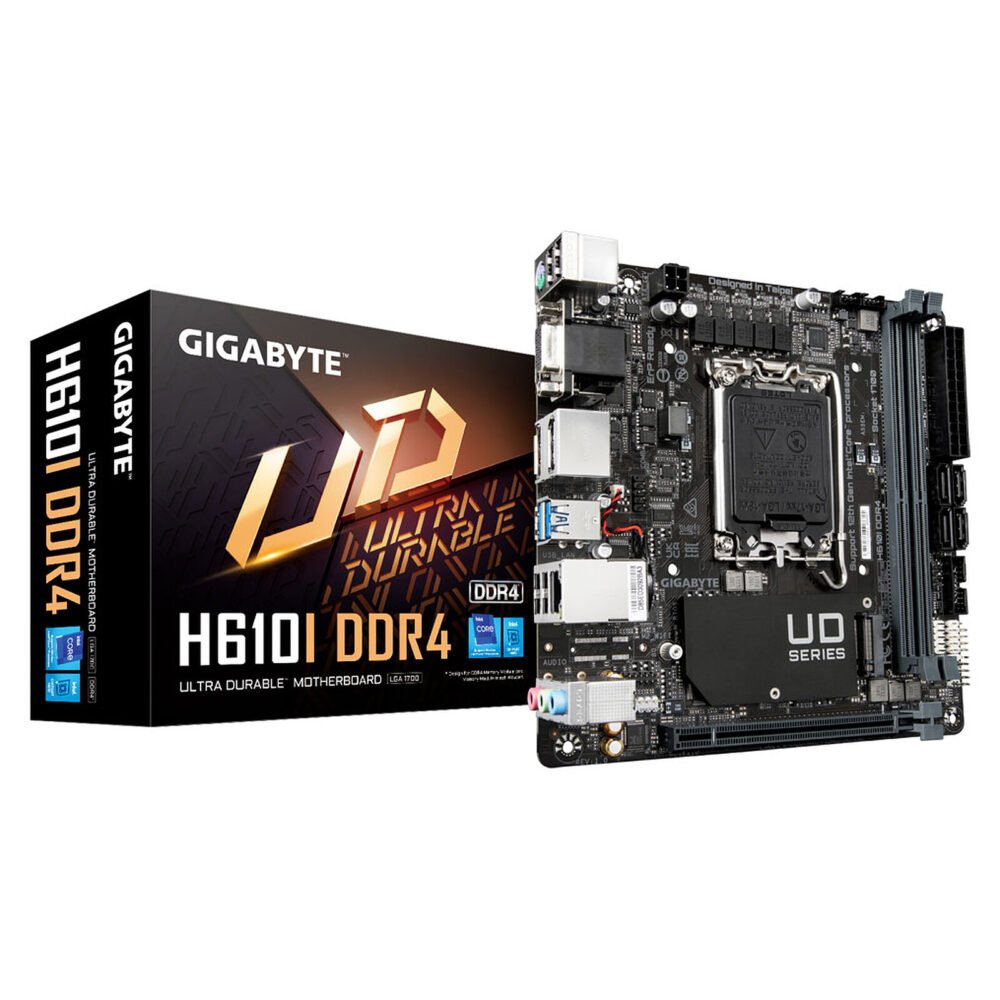 Gigabyte H610I DDR4 1 Gigabyte H610I DDR4