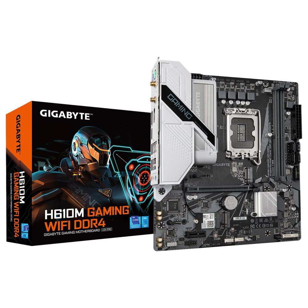 Gigabyte H610M GAMING WIFI DDR4 1 Gigabyte H610M GAMING WIFI DDR4
