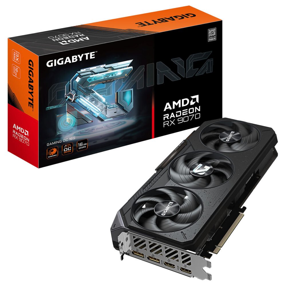 Gigabyte Radeon RX 9070 GAMING OC 16G 1 Gigabyte Radeon RX 9070 GAMING OC 16G